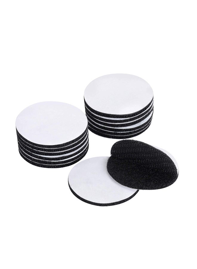 EOTW 12 Piece Double Sided Sticky Back Pads Black  - Image 1