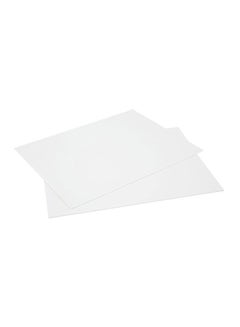 T-Sign 2-Piece A-Frame Replacement Sign Board Set White  - Image 3
