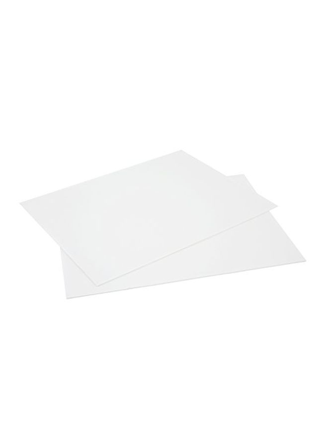 T-Sign 2-Piece A-Frame Replacement Sign Board Set White  - Image 3