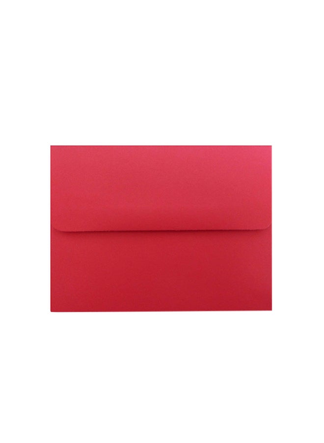 50-Piece A6 Size Holiday Greeting Card Envelope Red - v1552567742/N21832185A_1