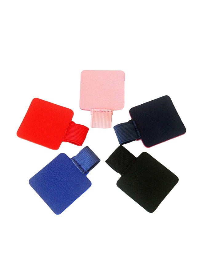 Volin Crik 10-Piece Adhesive Pen/Pencil Holder With Elastic Loop Multicolour - Image 1