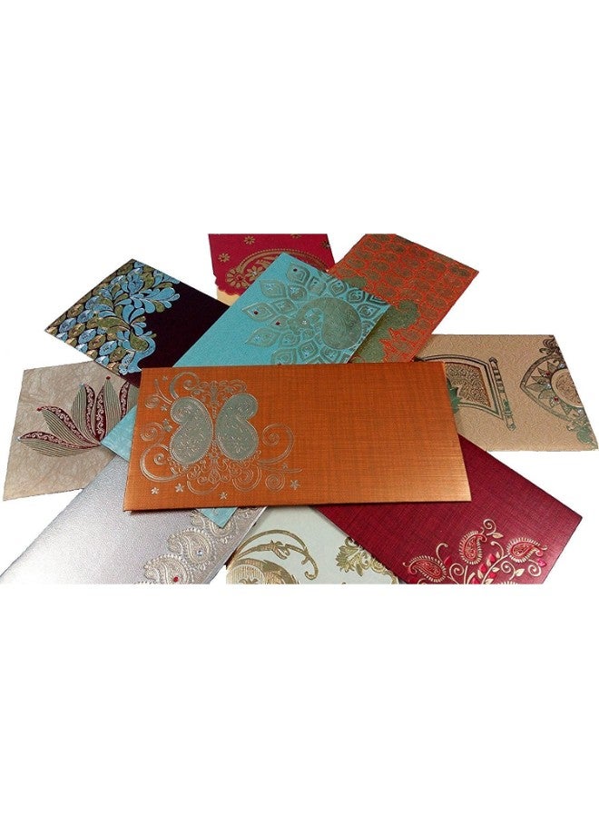 PARTH IMPEX 10-Piece Shagun Gift Envelope  - Image 2