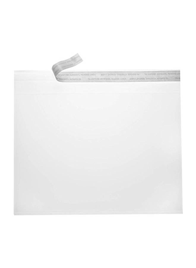 50-Piece A6 Size Greeting Card Envelope White