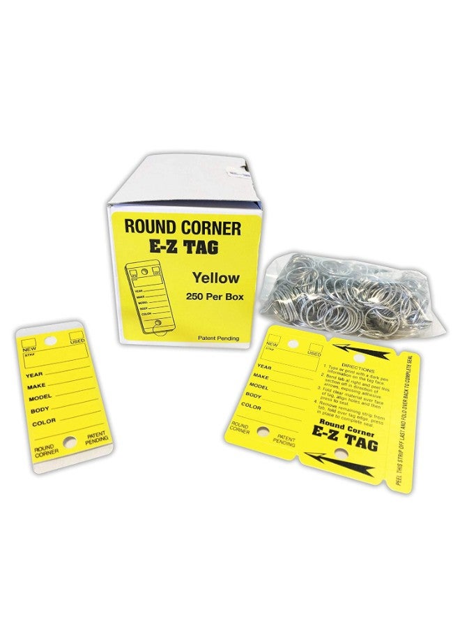 250-Piece Car Key Tag