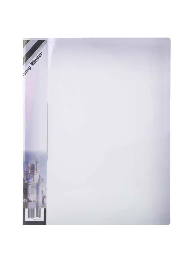 Filexec 2-Piece Clamp Binder Clear  - Image 1