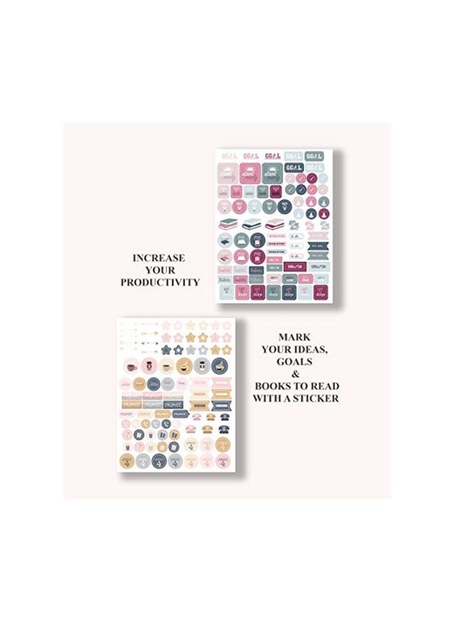 لامير مجموعة ملصقات مفكرة مكونة من 20 قطعة متعدد الألوان - Image 2