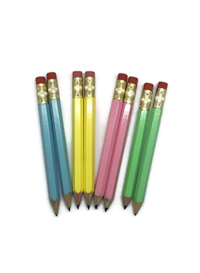 Express Pencils Pack Of 48 Half Pencil With Eraser - Image 3