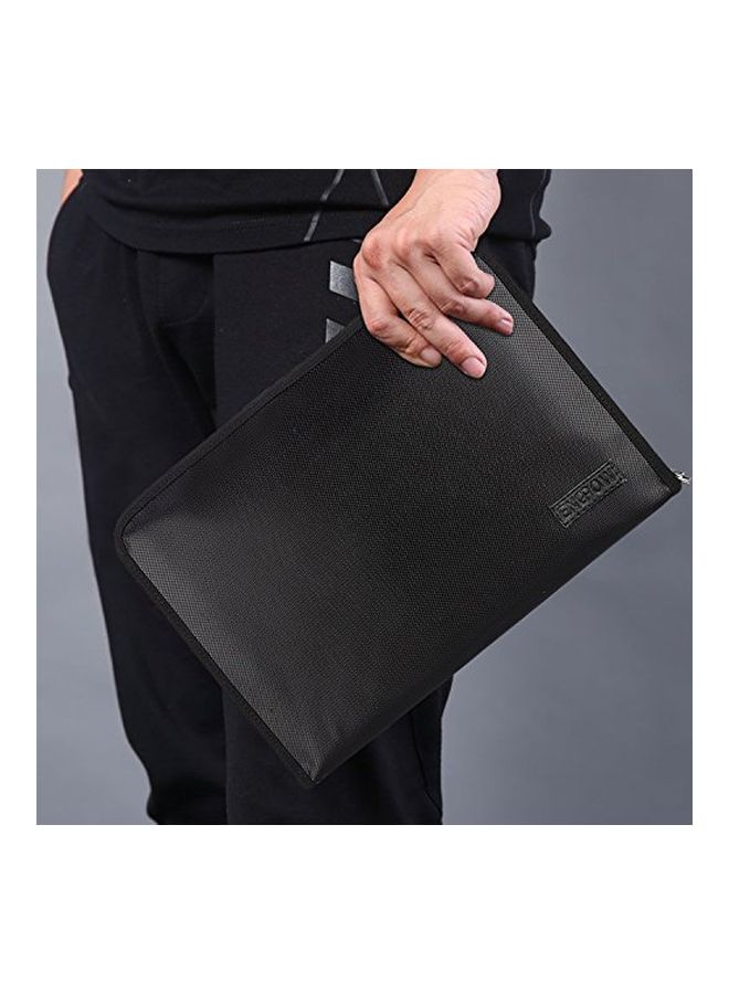 ENGPOW Expandable File Folder Black/Clear - Image 2