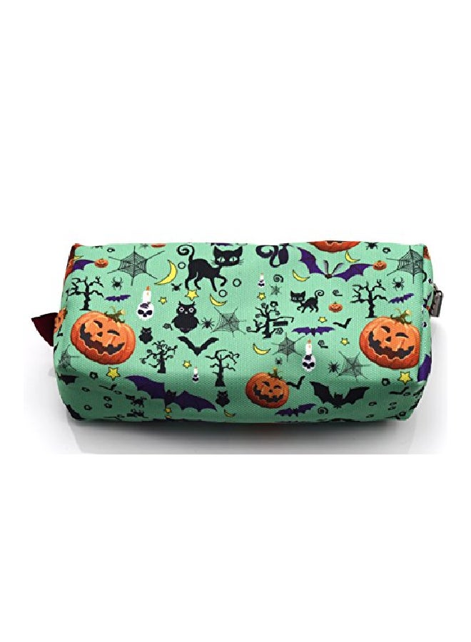 إل باركين حافظة للأدوات المكتبية مزين بنمط الهالووين أزرق - Image 2