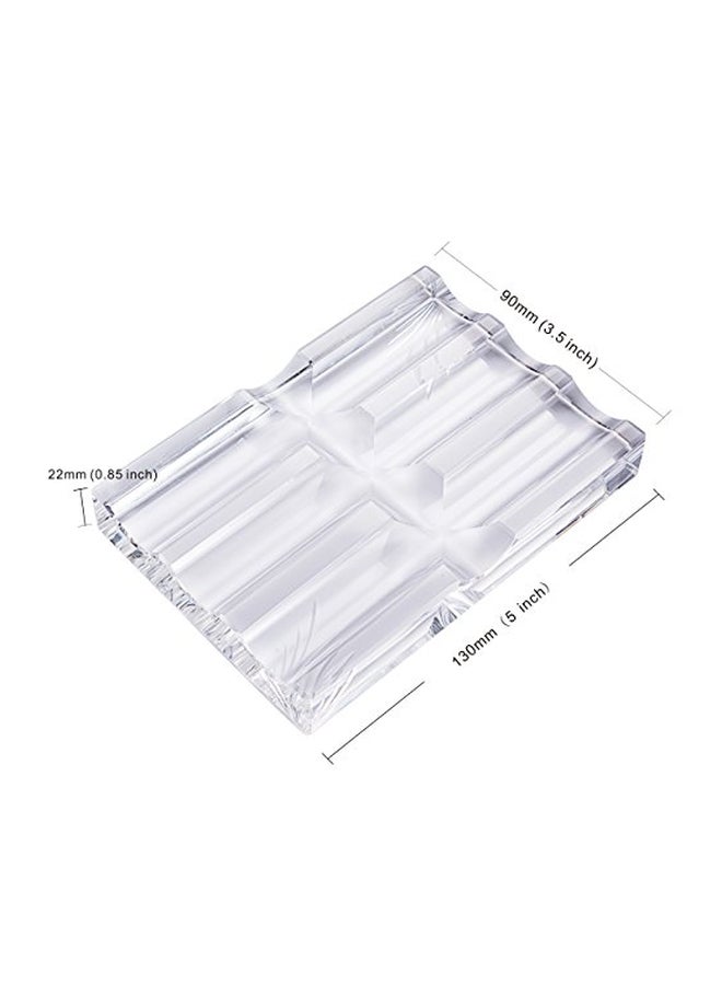 LONGWIN Crystal Pen Holder Clear - Image 2