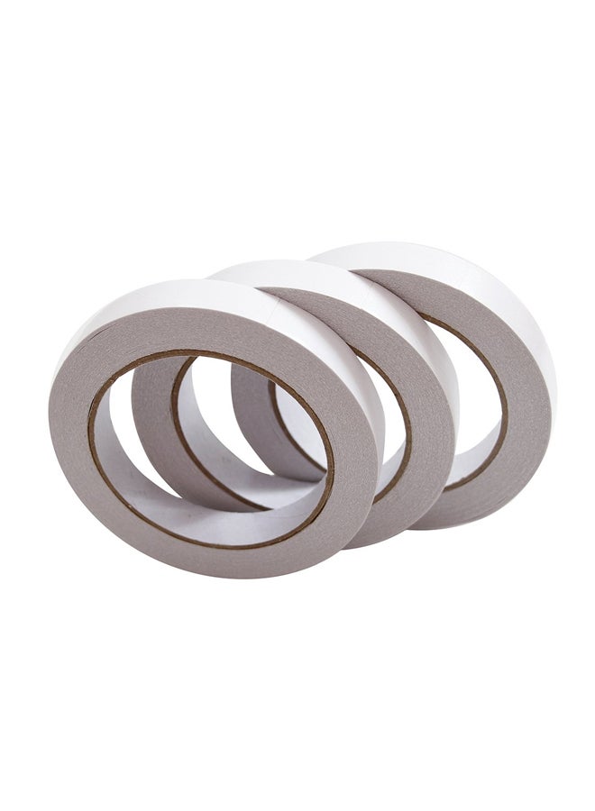 3-Piece Double Sided Tape Set White