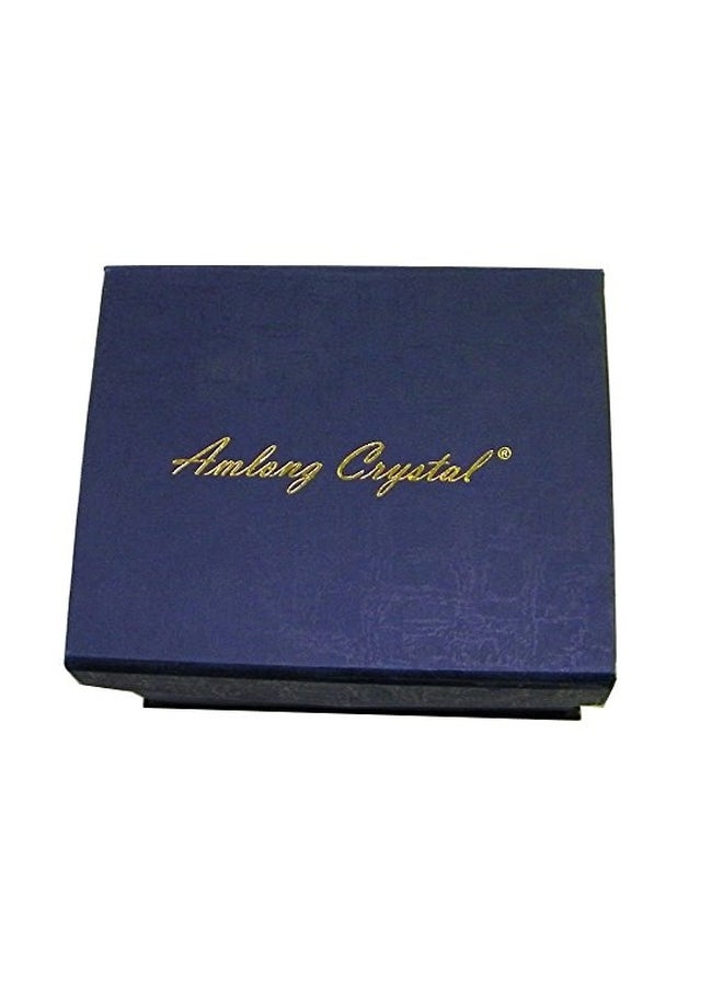 Amlong Crystal Crystal Desktop Pen Holder Blue  - Image 2