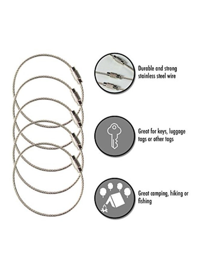 Millennial Essentials Pack Of 25 Wire Keychain  - Image 2