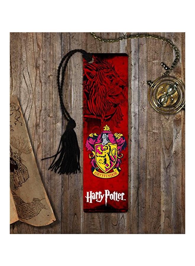 Trend Setters Harry Potter Gryffindor House Bookmark With Tassel Black/Red/Yellow - Image 2