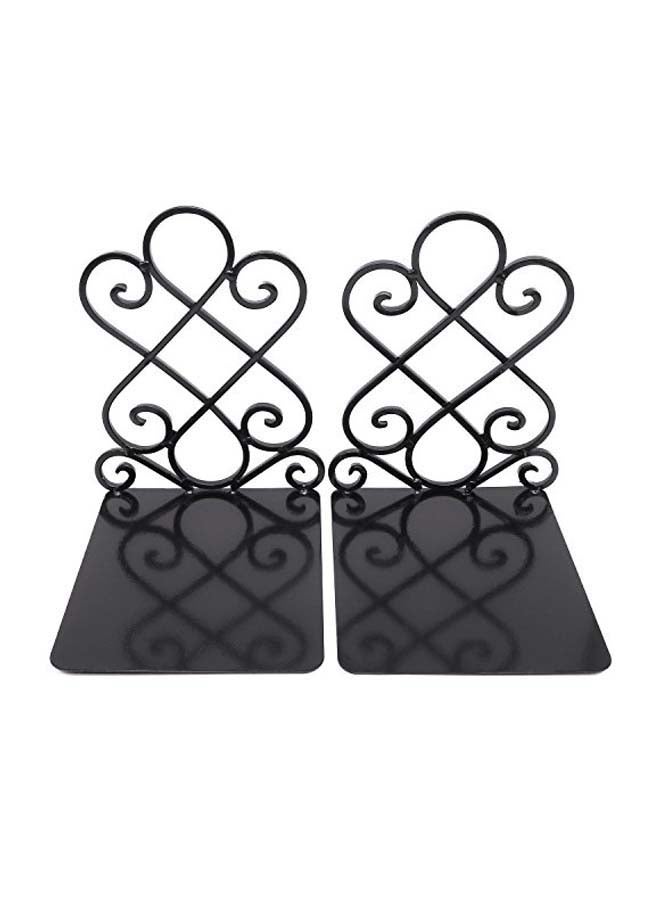 أنوينك لوحان لسند الكتب فيلت بتصميم كلاسيكي أسود - Image 1