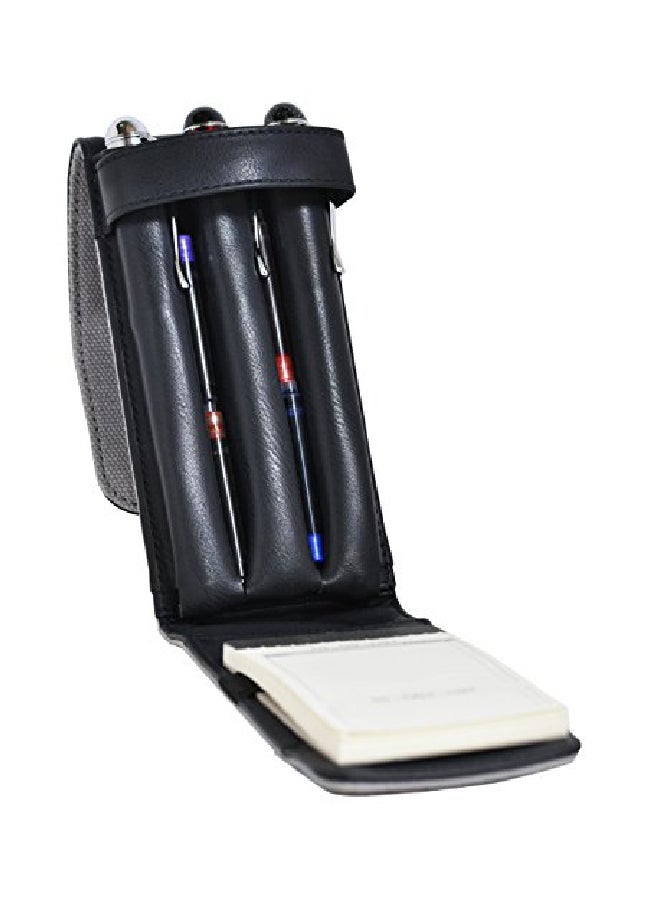 Metier Life Triple Pen Case With Note Jotter Grey - Image 2