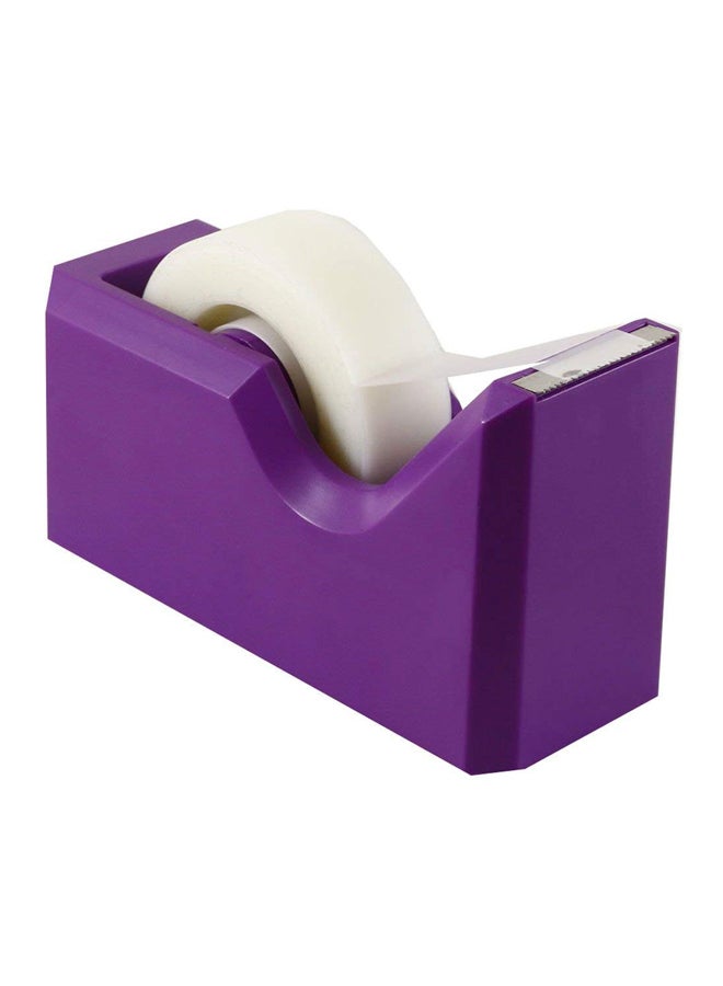JAM Paper Desk Tape Dispenser Purple  - Image 1