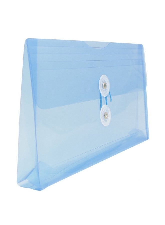 JAM Paper 12-Piece Business Booklet File Folder Blue  - Image 3