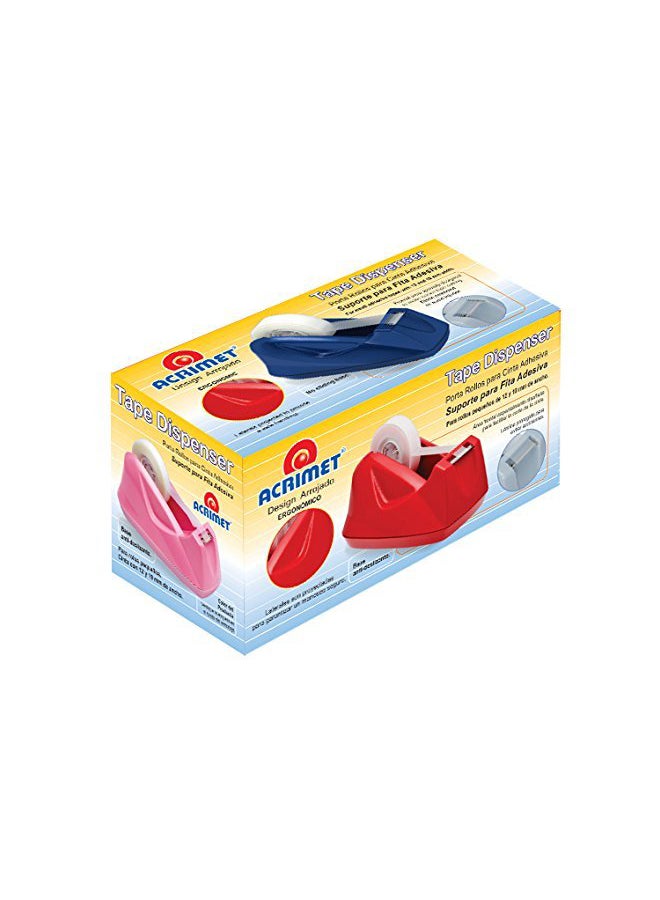 Acrimet Premium Tape Dispenser Light Blue - Image 4