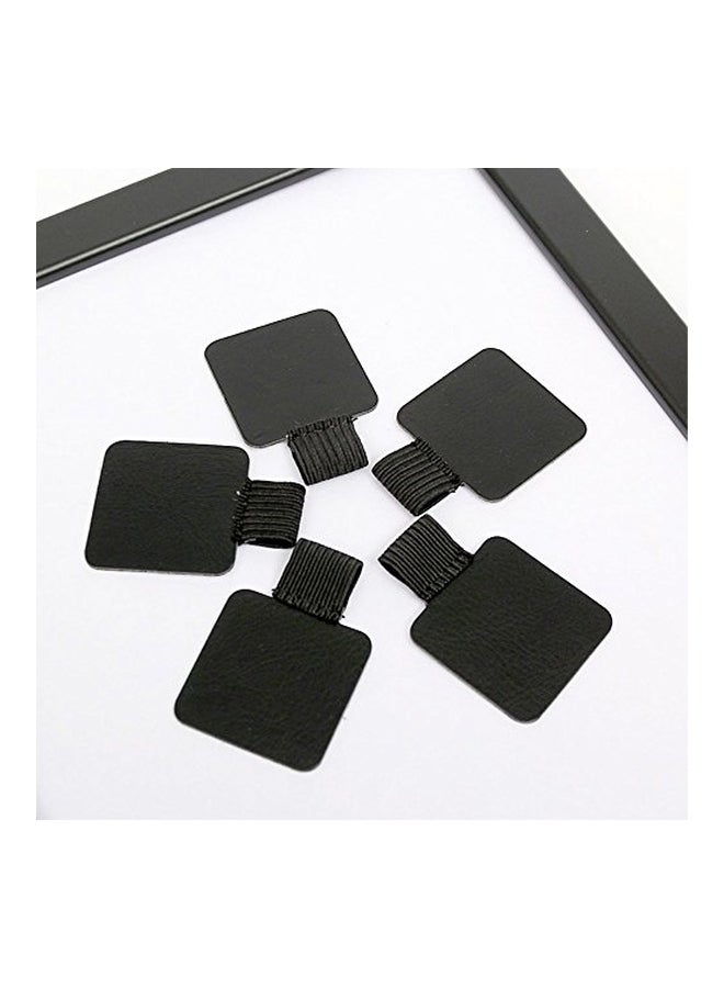 Yueton 5-Piece Leather Pen Holder Black - Image 2