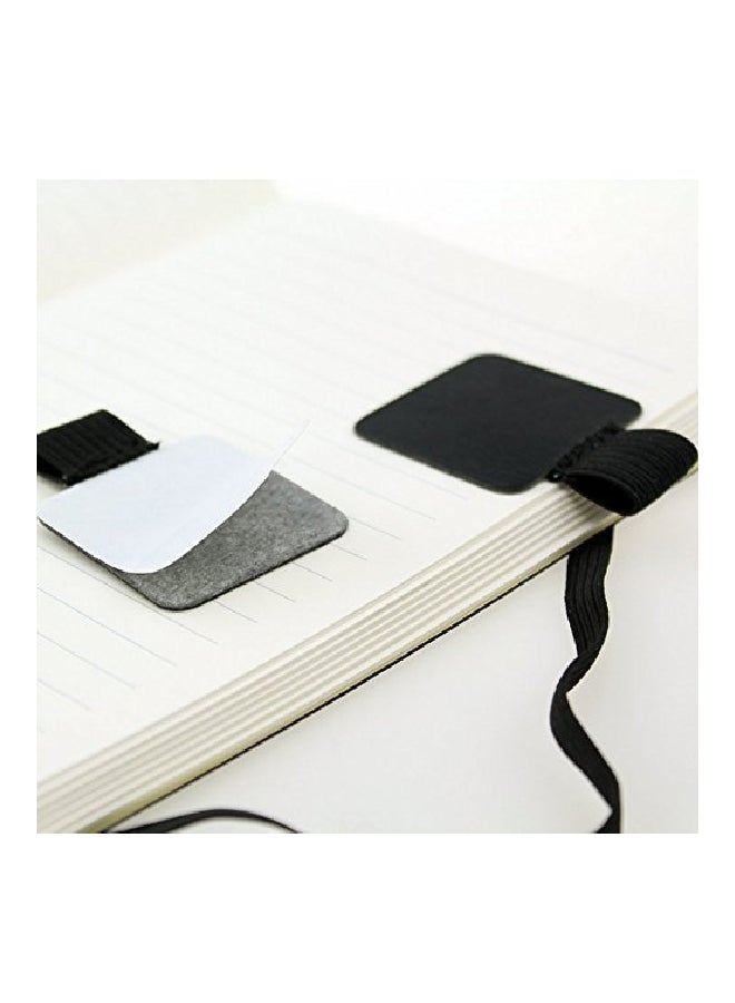 BronaGrand 5-Piece Self-Adhesive Leather Pen Holder Black  - Image 4