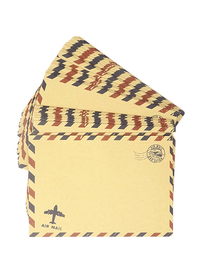 HONBAY 50-Piece Vintage Greeting Card Envelope 