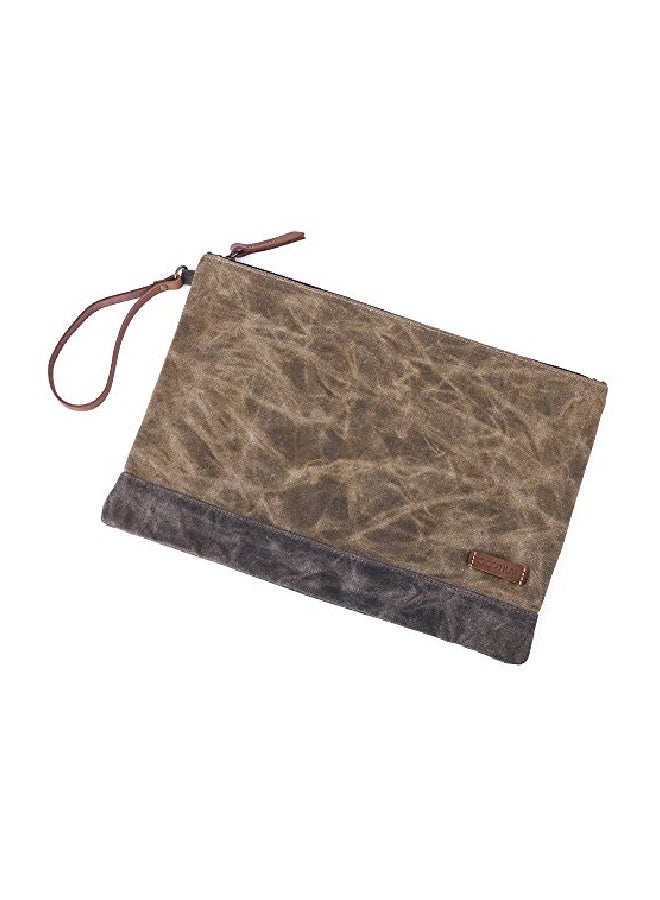 Gootium Multipurpose Pouch With Zipper Brown  - Image 3