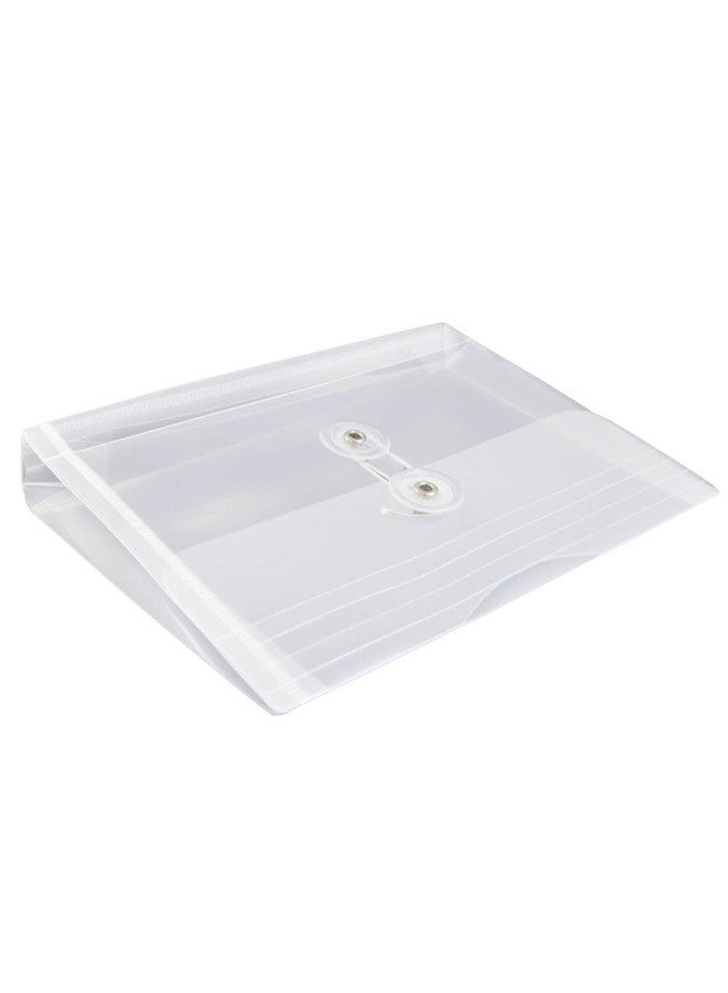 جام بايبر 12 قطعة من حافظة ملفات مقاس الفهرس شفاف - Image 4