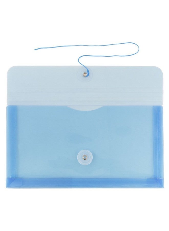 JAM Paper 12-Piece Business Booklet File Folder Blue  - Image 2