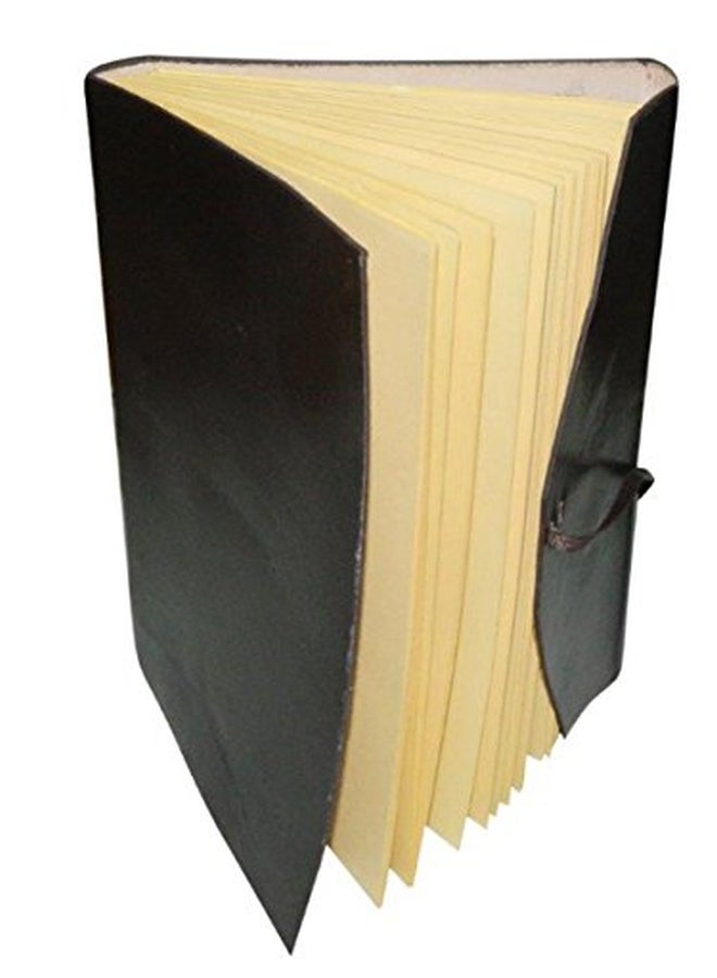 MNDesigns Leather Bound Journal Black/White  - Image 3