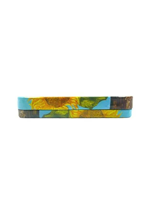 DAHO Tin Pencil Case Yellow/Green/Blue - Image 2
