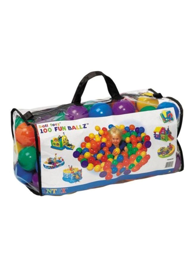 INTEX 100-Piece Fun Ballz Set - Image 4