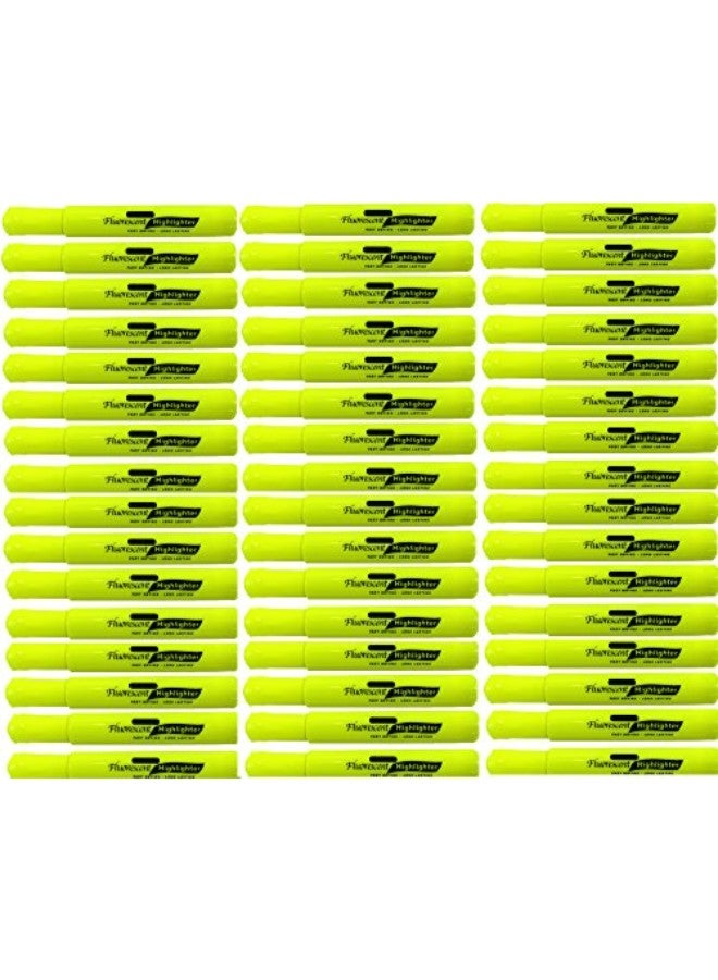PowerTRC 48-Piece Highlighter Fluorescent Yellow - Image 3
