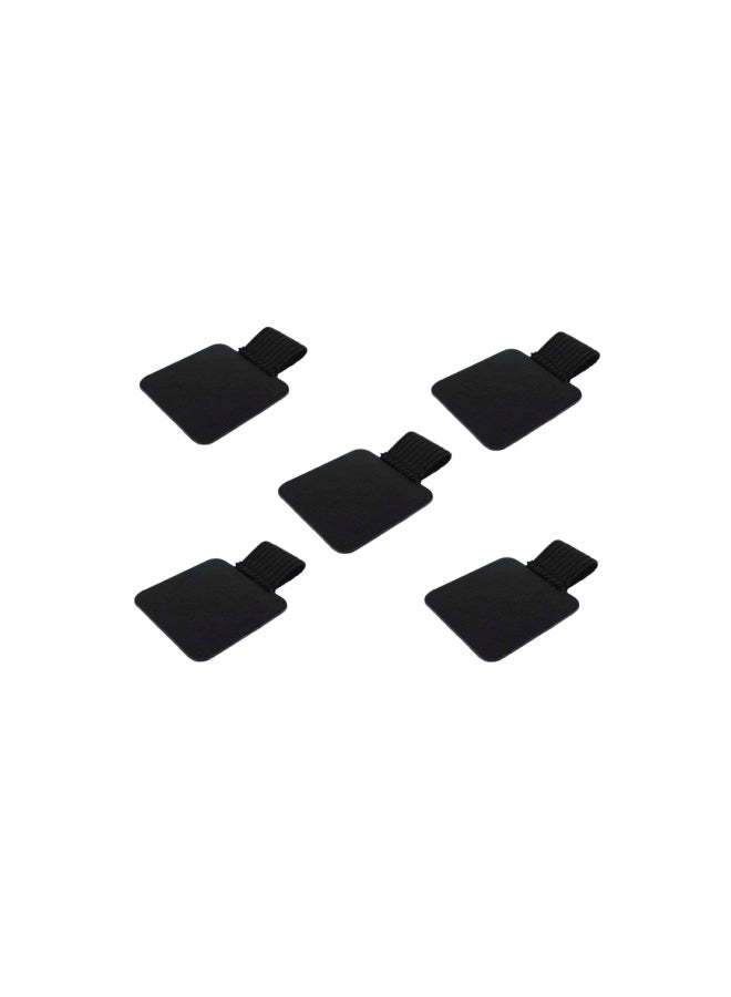 Yueton 5-Piece Leather Pen Holder Black - Image 1