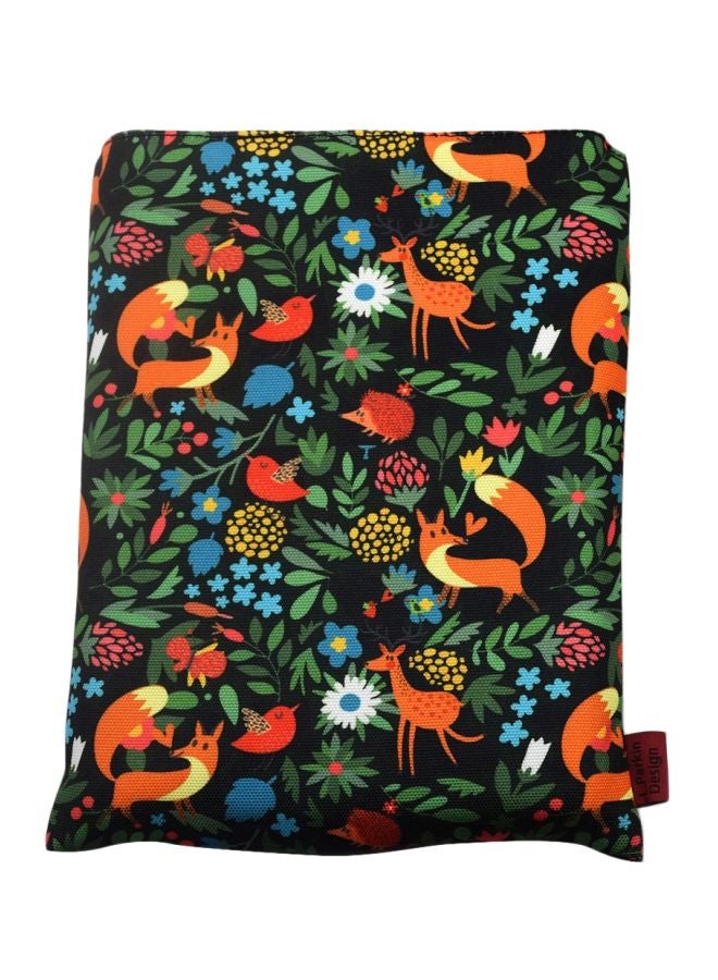 LParkin Animal Printed Planner Cover Black/Green/Blue - Image 1