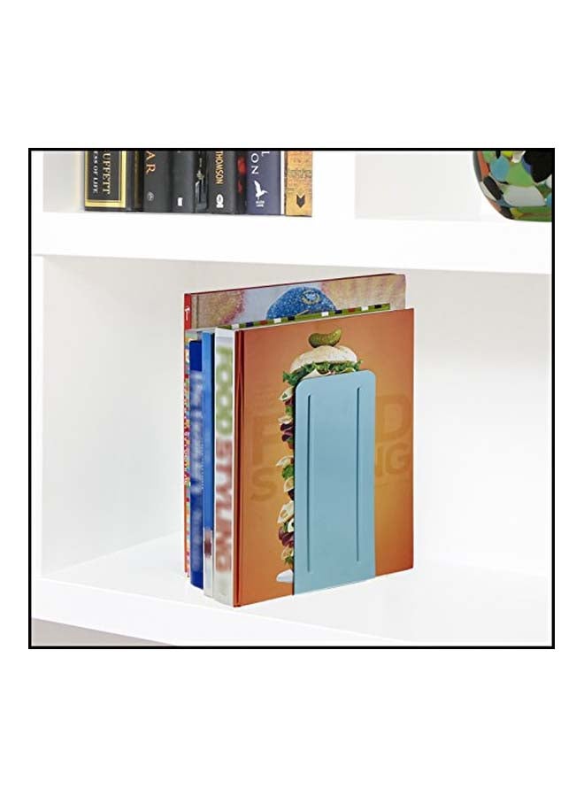 Acrimet 2-Piece Jumbo Premium Bookend Set Green - Image 4