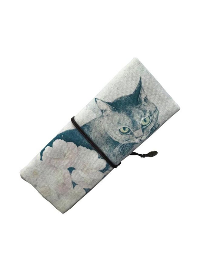 ToiM Canvas Pencil Case Beige - Image 1