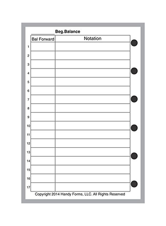 Pocket Size Expense Record White/Black - v1552568837/N21879687A_2