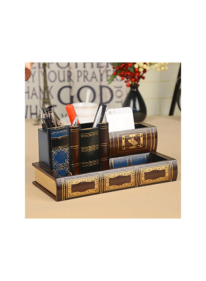 Tosnail Decorative Pencil Holder Gold/Brown/Blue/Green - Image 3
