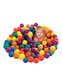 100-Piece Colourful Sea Ball Set 8cm - v1552568927/N22229374A_1