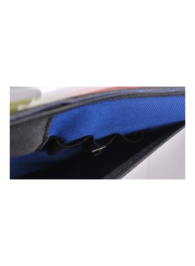Filexec Expandable File Folder Black/Blue  - Image 3