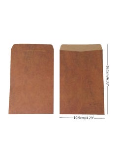 HONBAY 50-Piece Retro Style Coin Envelope  - Image 3