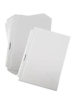 TYH Supplies 200-Piece A5 Sheet Protector Set Clear 