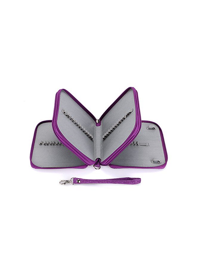BTSKY 72 Slots Pencil Case Purple  - Image 2