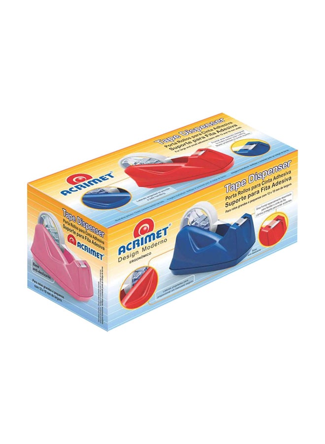 Acrimet Premium Tape Dispenser Red - Image 3