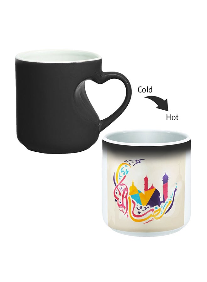 ديكالاك قدح سحري من السيراميك بمقبض أسود