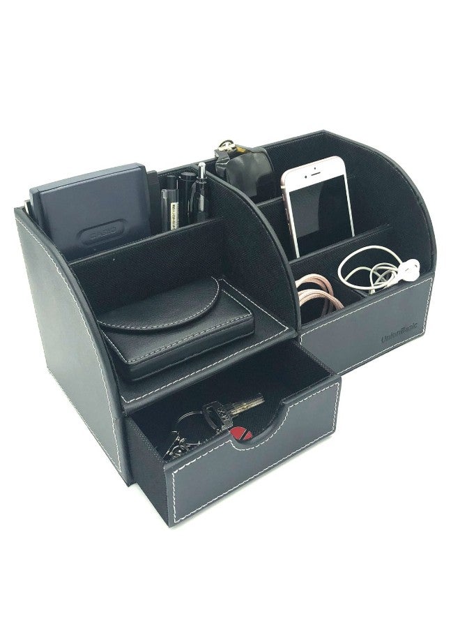 UnionBasic 6 Compartment Multifunctional Desktop Storage Organizer  - Image 3