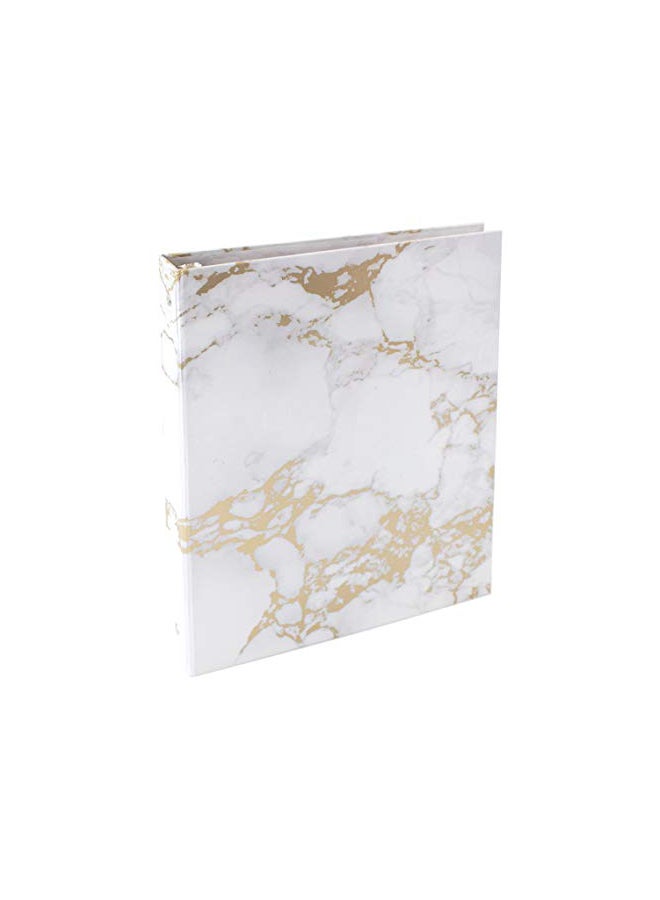 bloom daily planners Printed Binder White/Gold  - Image 2