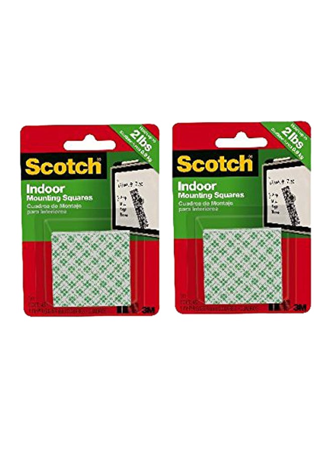 ثري ام شريط تثبيت داخلي من قطعتين أخضر/أبيض - Image 1