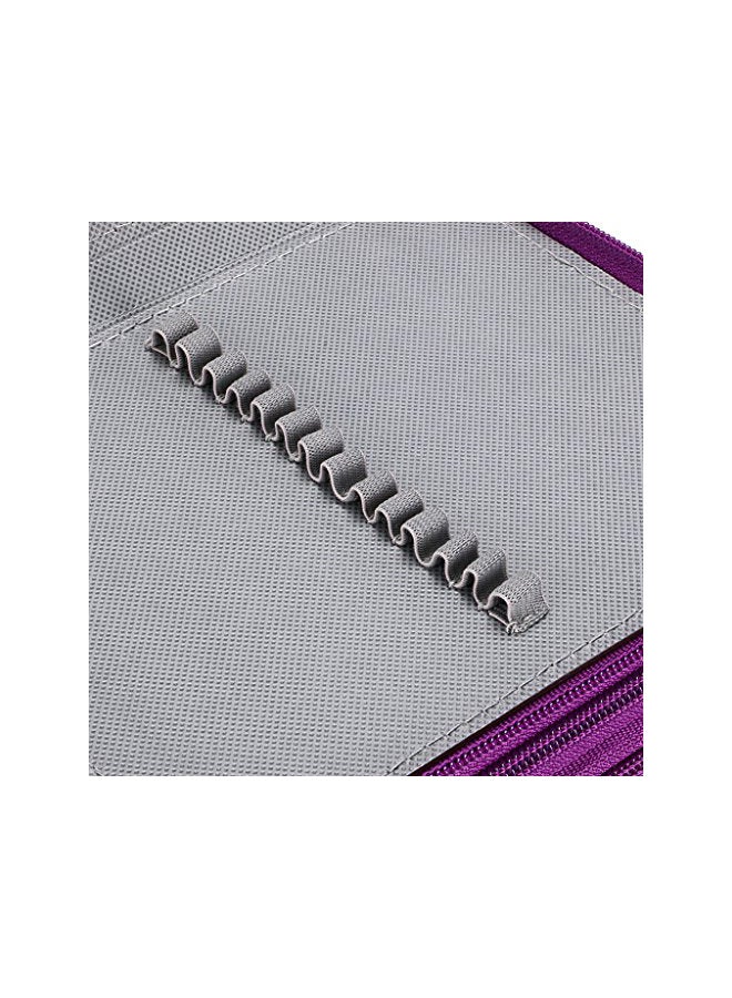 BTSKY 72 Slots Pencil Case Purple  - Image 3